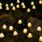 Enchanting Solar-Powered Garden Glow Lights