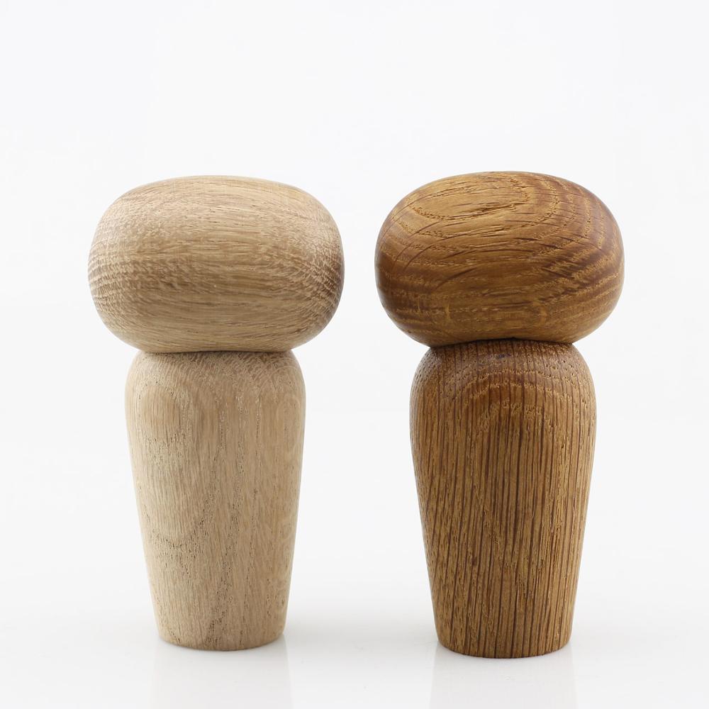 Whimsical Wooden Owl Figurine for Home Décor