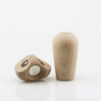 Whimsical Wooden Owl Figurine for Home Décor
