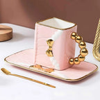 Elegance in Ceramic: Luxe Tea & Coffee Set