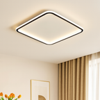 Square Ceiling Light with LED - Scandinavian Style Design
