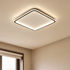 Square Ceiling Light with LED - Scandinavian Style Design