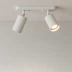 Ceiling Spotlight with Adjustable Dual Heads