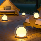 Moonlight Solar Garden Pillar Lantern