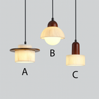 Retro Marble Hanging Light Fixture
