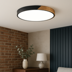 Wooden Ceiling Lamp in Scandinavian Style