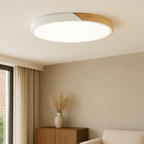Wooden Ceiling Lamp in Scandinavian Style