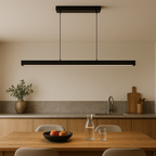 Scandinavian Style Pendant Light with Minimalist Linear Design