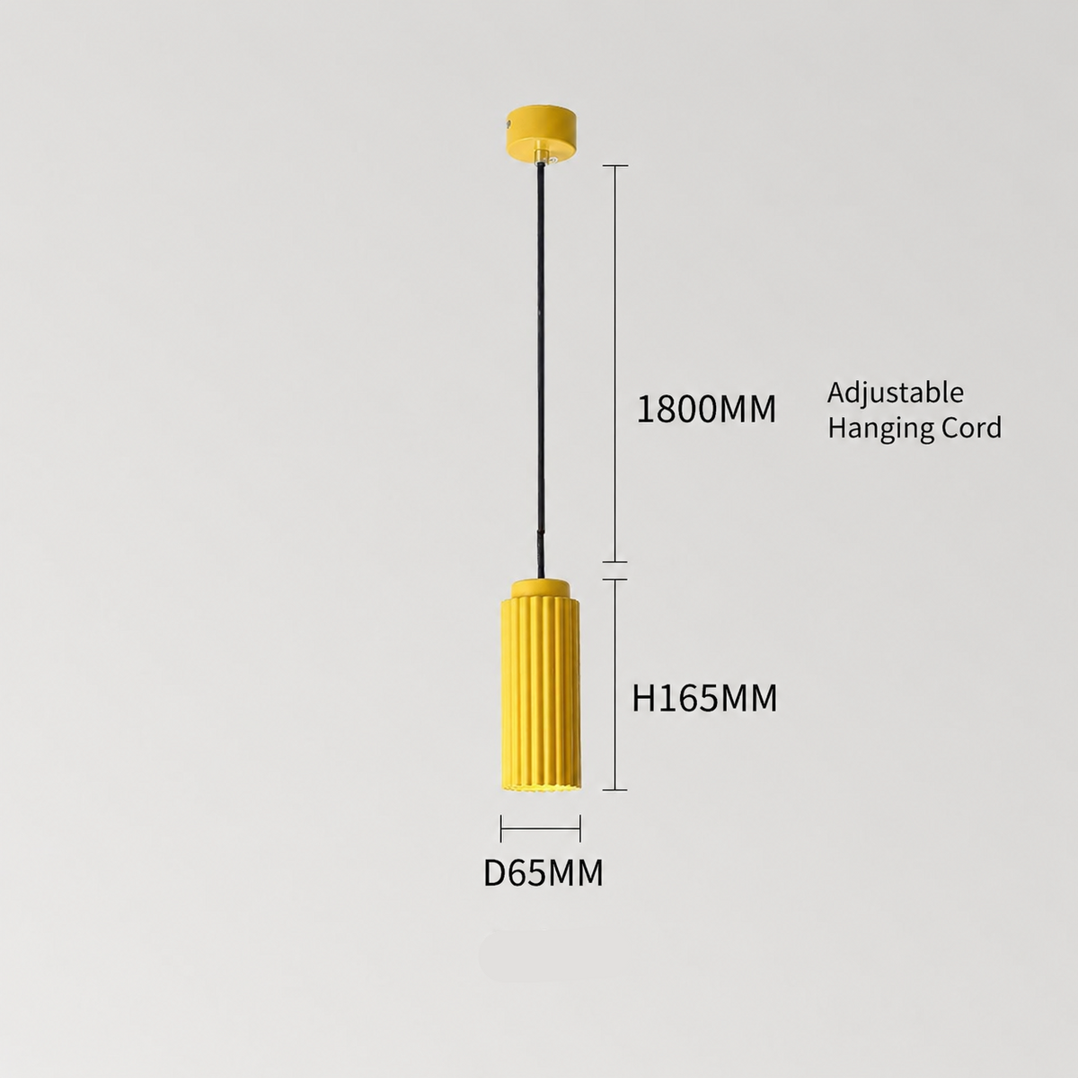 Elegant Ribbed White Pendant Light for Stylish Kitchens