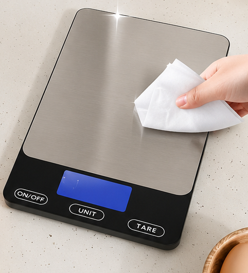 SleekPro Precision Digital Kitchen Scale for Perfect Baking