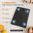 SleekPro Precision Digital Kitchen Scale for Perfect Baking