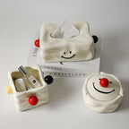 Joyful Ceramic Tissue Dispenser Cover
