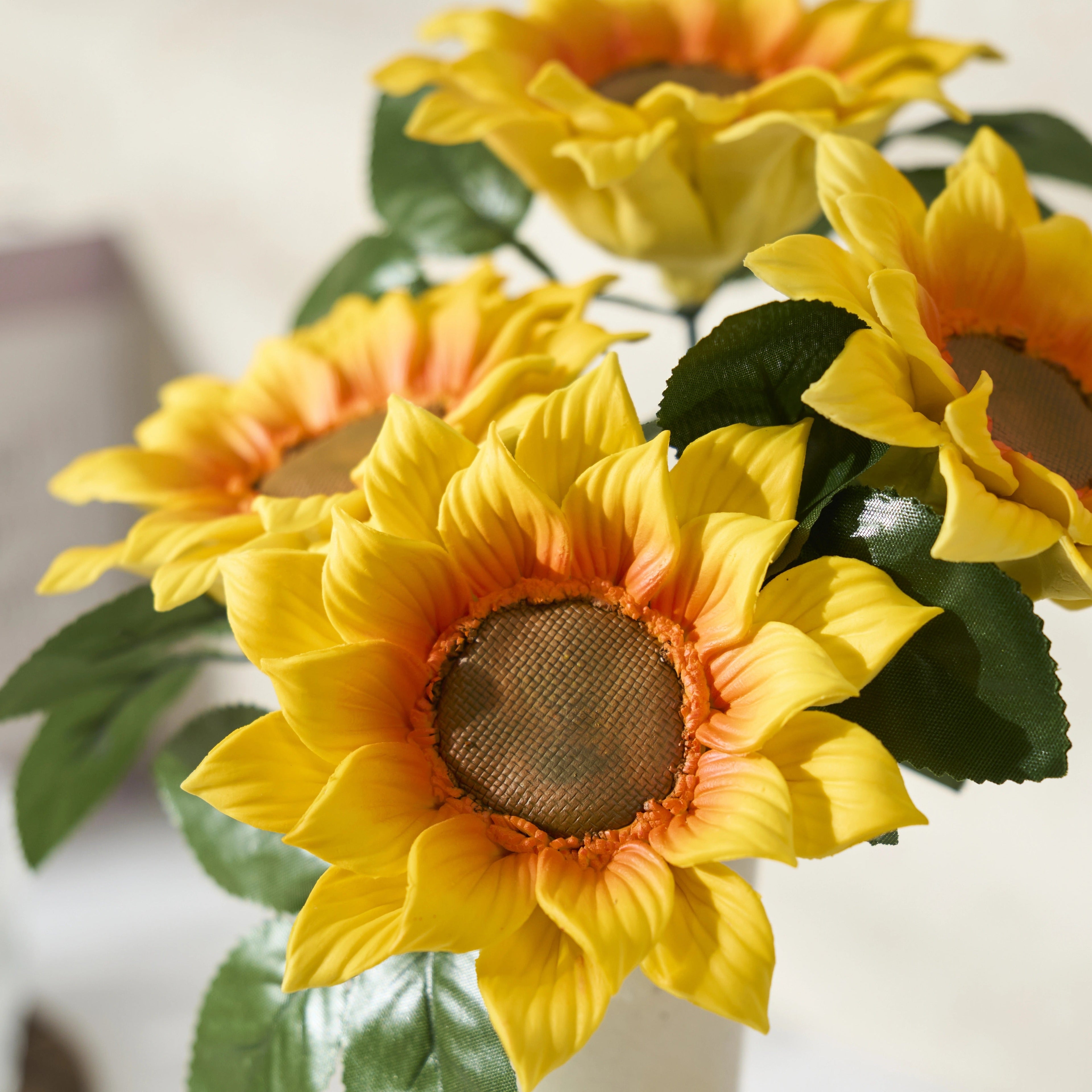 Sunshine Bliss Porcelain Floral Display