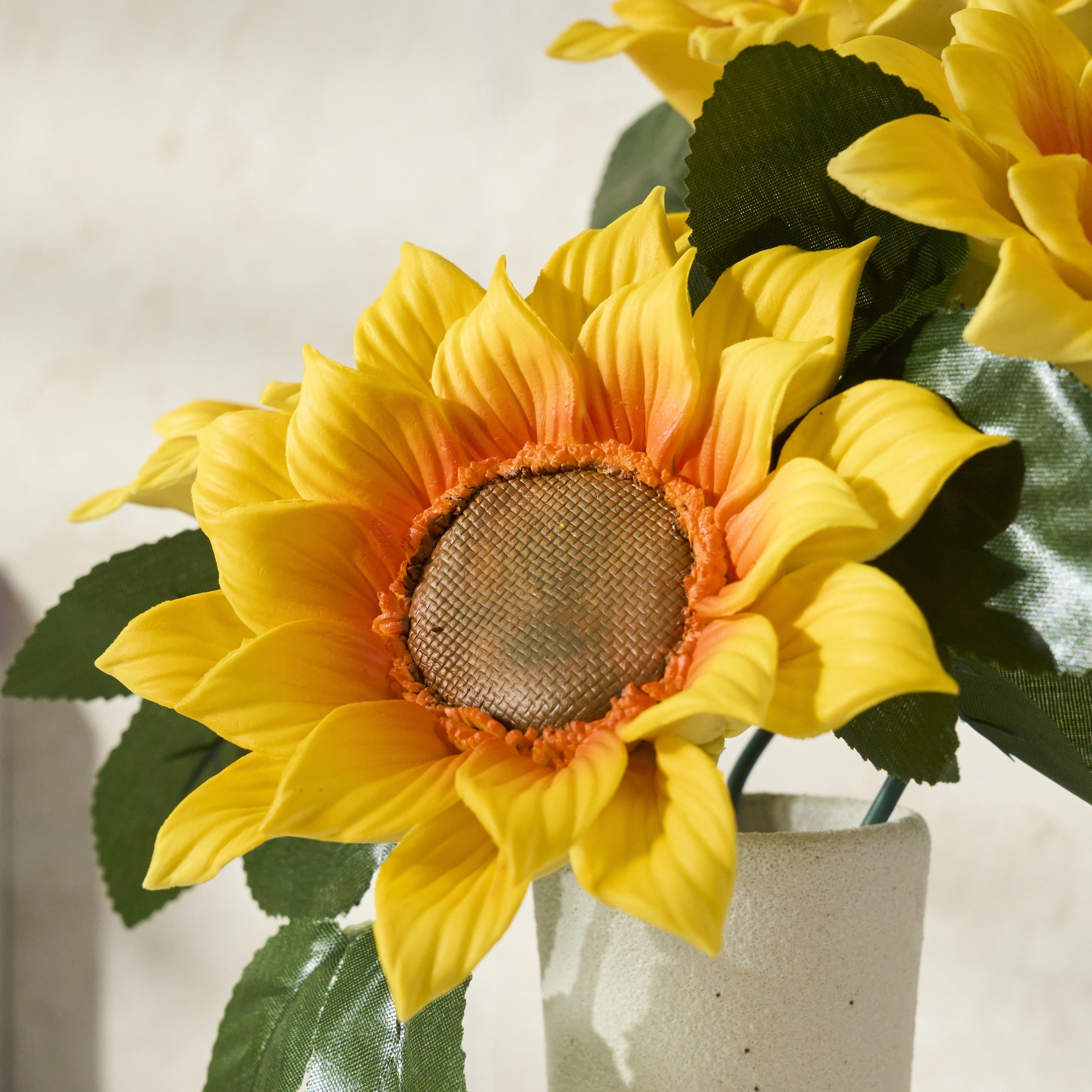 Sunshine Bliss Porcelain Floral Display