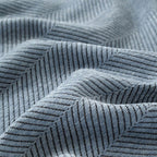 Cozy Textured Knit Blanket with Playful Tassels
