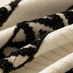 Chenille Sofa Slipcover with Chevron Design – Anti-Slip Protection