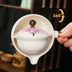 Zen Blossom - Elegant Rotating Tea Infuser