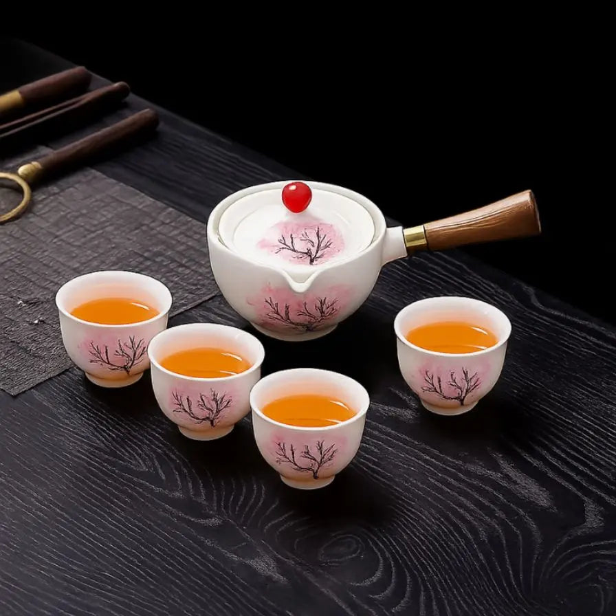 Zen Blossom - Elegant Rotating Tea Infuser