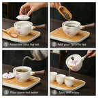 Zen Blossom - Elegant Rotating Tea Infuser