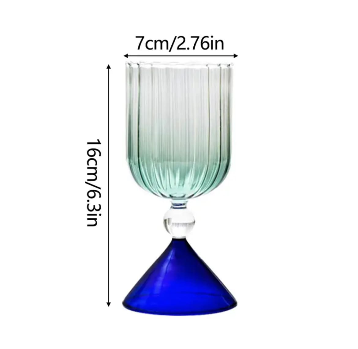 Elegant Gold-Rimmed Cocktail Glass Set