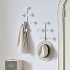Sleek Wall-Mounted Metal Coat Hooks
