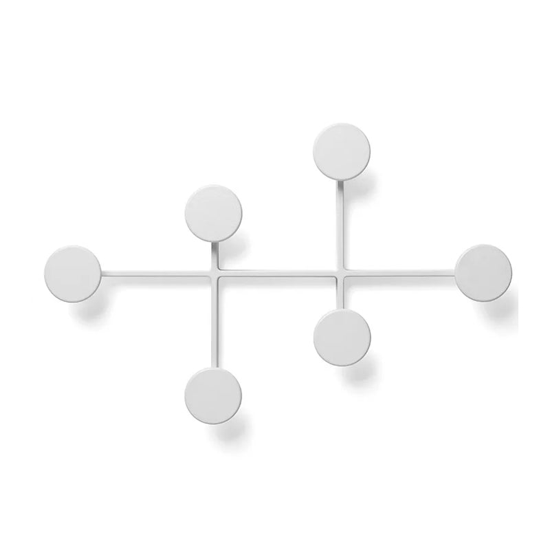 Sleek Wall-Mounted Metal Coat Hooks