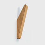 Stylish Wall-Mounted Wooden Hooks for Versatile Storage