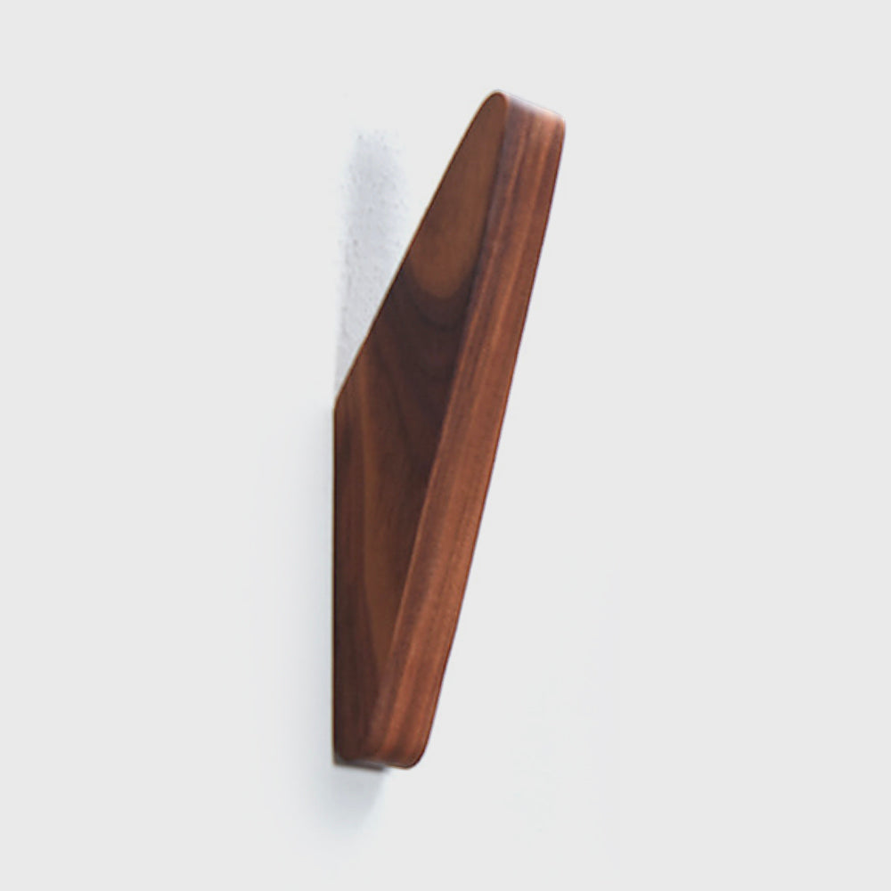 Stylish Wall-Mounted Wooden Hooks for Versatile Storage