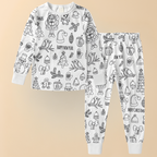 Creative Coloring Set for Kids – Christmas Pajamas