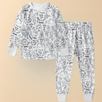 Creative Coloring Set for Kids – Christmas Pajamas