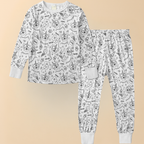 Creative Coloring Set for Kids – Christmas Pajamas