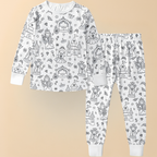 Creative Coloring Set for Kids – Christmas Pajamas