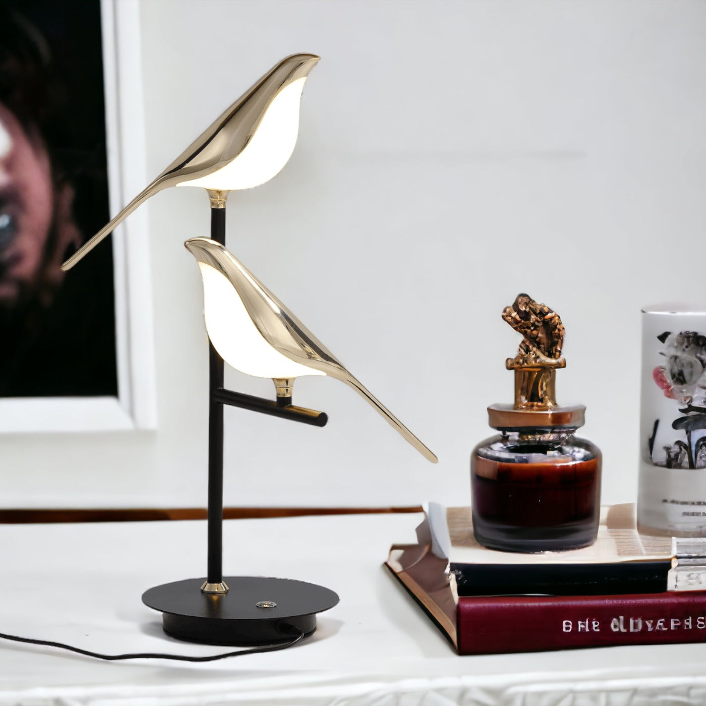 Modern LED Wall Sconce in Nordic Style – Golden Birdlight Design