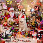 Rotating LED Holiday Projector Light for Christmas Decorations