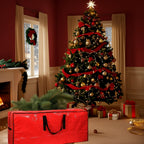 Waterproof Heavy Duty Storage Bag for Christmas Tree - Plastic Organizer