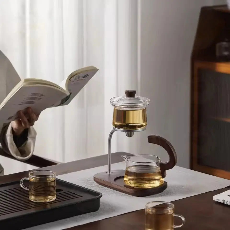 Elegance Brew Glass Tea Infuser Set
