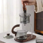 Elegance Brew Glass Tea Infuser Set