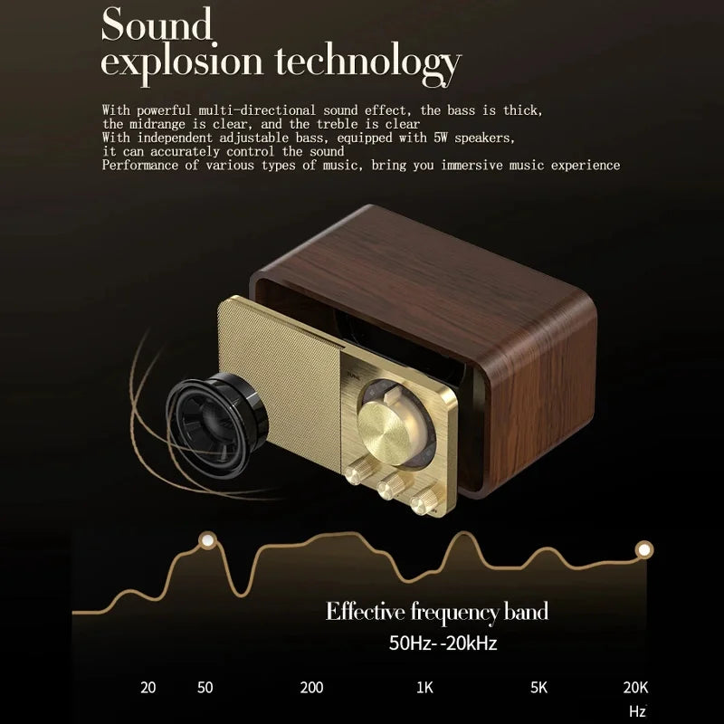 Vintage-Style Bluetooth Audio Hub