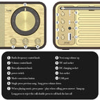 Vintage-Style Bluetooth Audio Hub