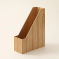 Elegant Wooden Magazine Organizer for Home and Office