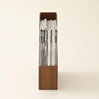 Elegant Wooden Magazine Organizer for Home and Office