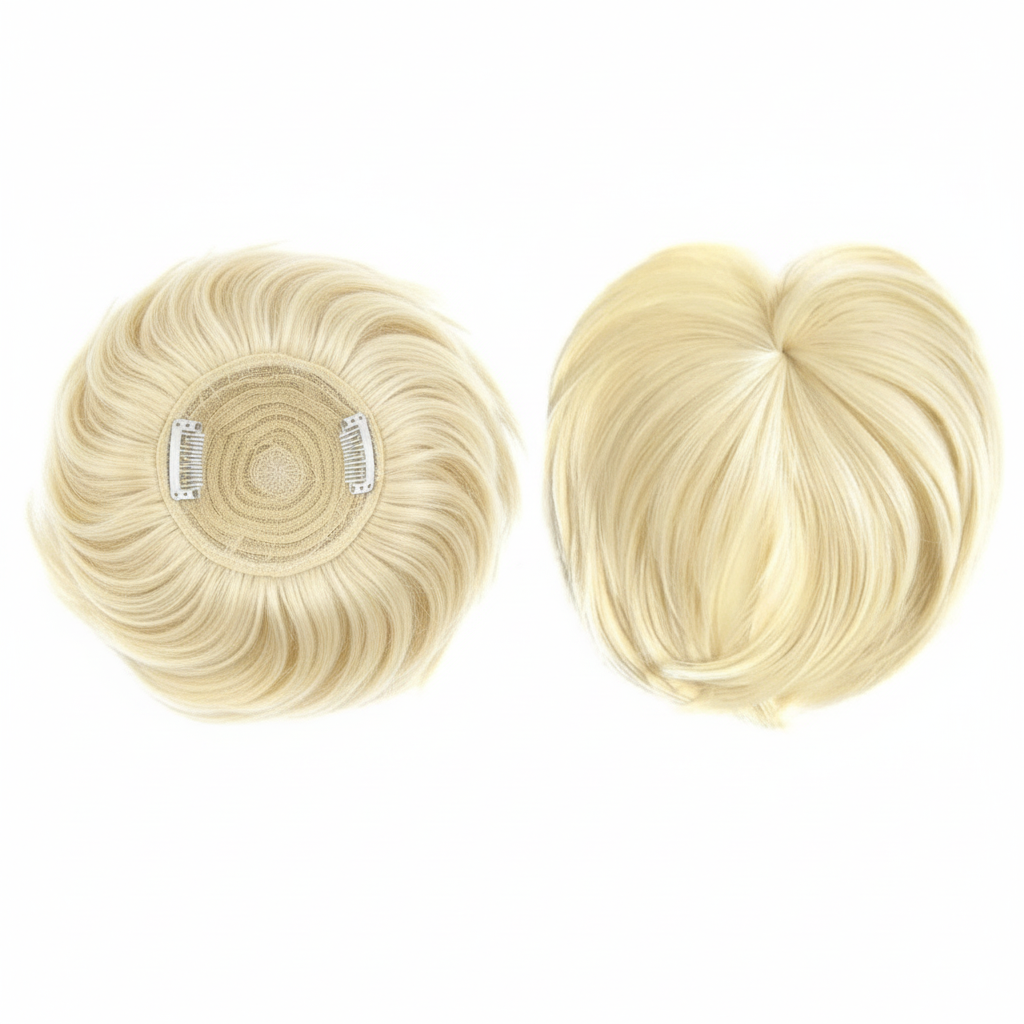 Clip-In Volume Hair Topper for Thinning Hair - Natural Appearance