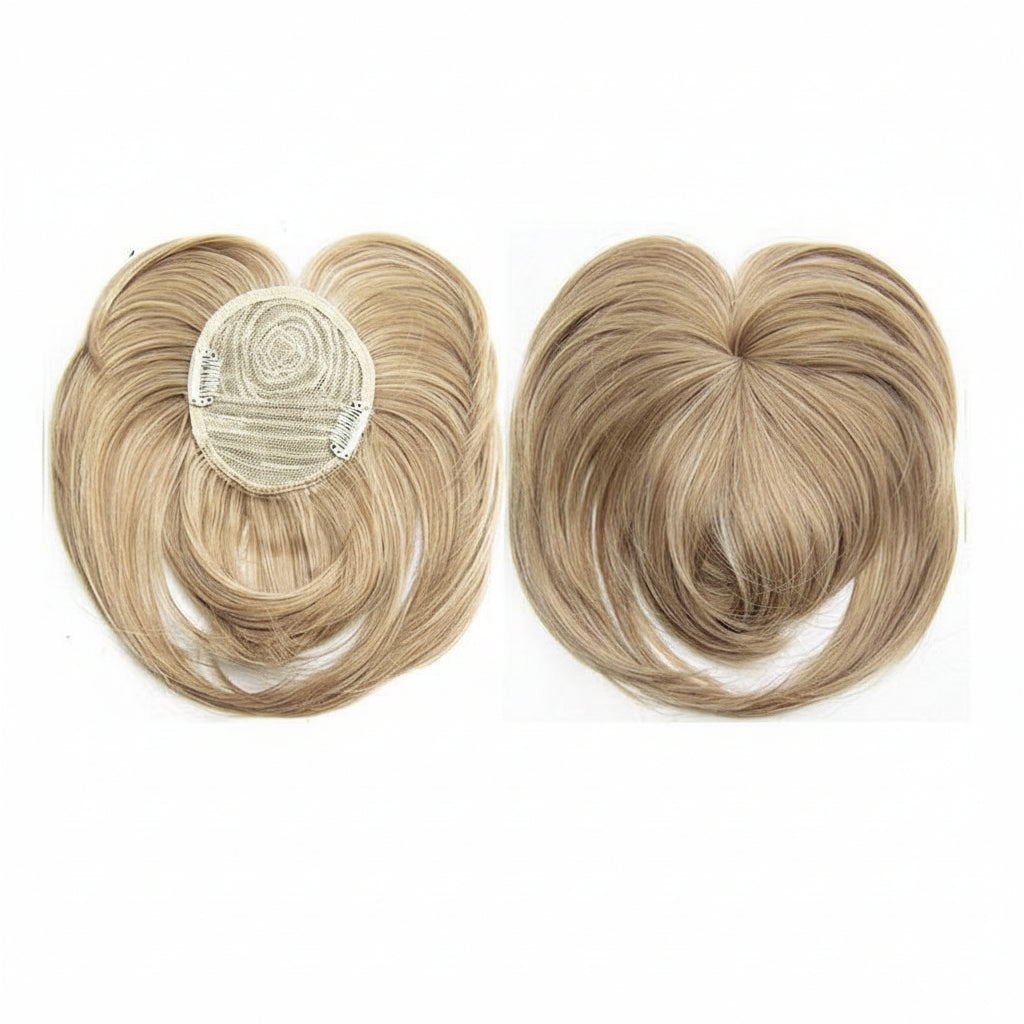 Clip-In Volume Hair Topper for Thinning Hair - Natural Appearance