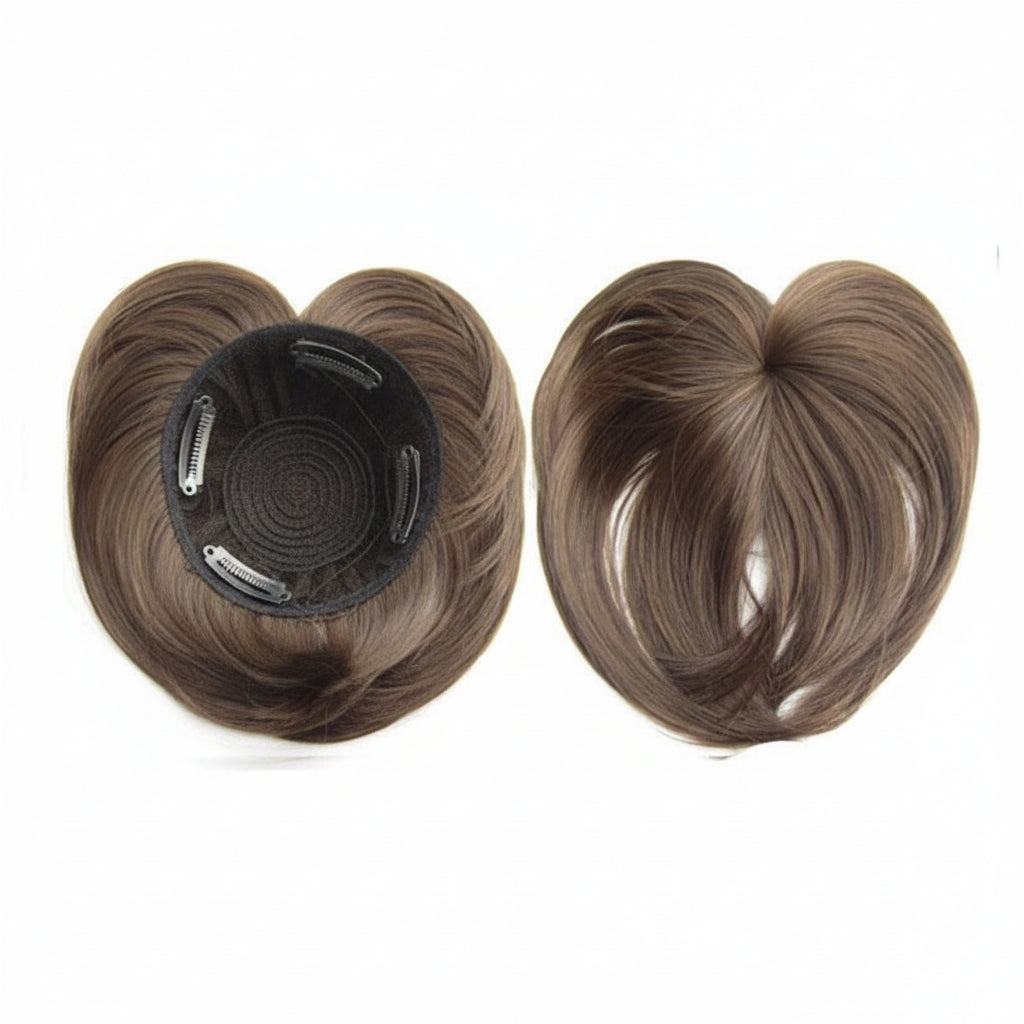 Clip-In Volume Hair Topper for Thinning Hair - Natural Appearance