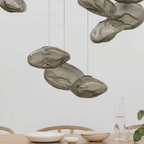 Serene Cloud Inspired Glass Pendant Light
