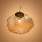 Serene Cloud Inspired Glass Pendant Light