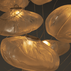 Serene Cloud Inspired Glass Pendant Light