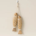 Nautical Charm Wooden Fish Wall Art