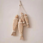 Nautical Charm Wooden Fish Wall Art