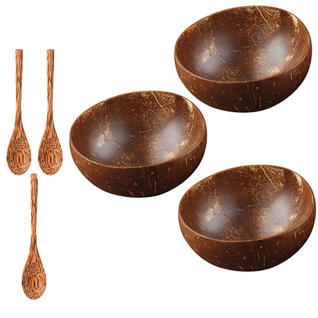 Tropical Bliss Coconut Serving Bowl